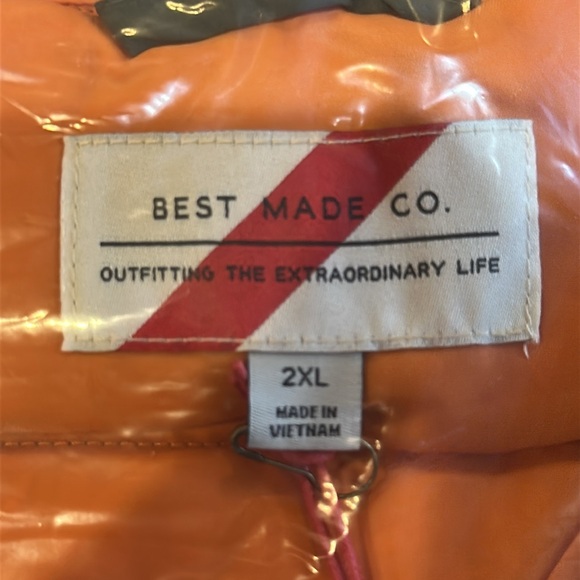 Best Made Co. Men’s Down Filled Zip Jacket - Picture 7 of 8